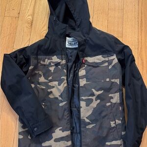 Levi's Black and Camo Jacket